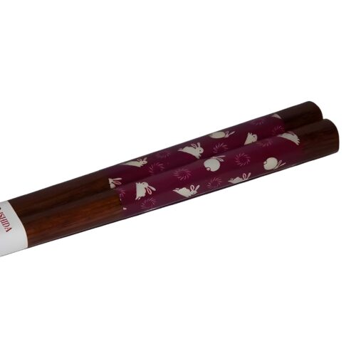 ohashi usagi himbeefarben oberteil mit hasen