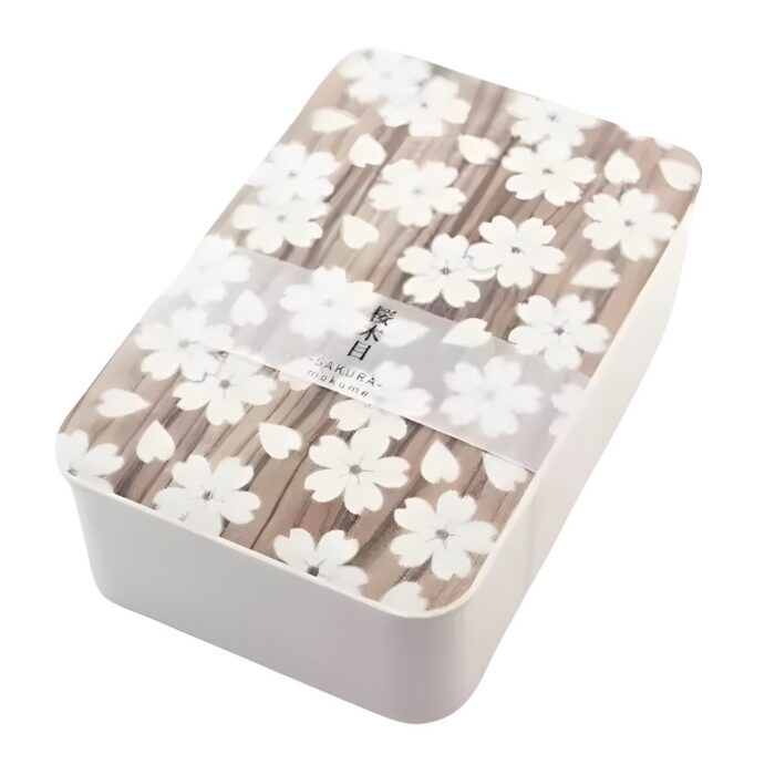 Bento Box Sakura Mokume Ichidan 600 ml 1
