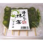 matcha dango fünf spieße in verpackung