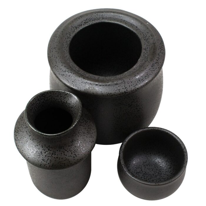Sake Wärmer/Kühler Set 3 tlg. Sekiyu 1