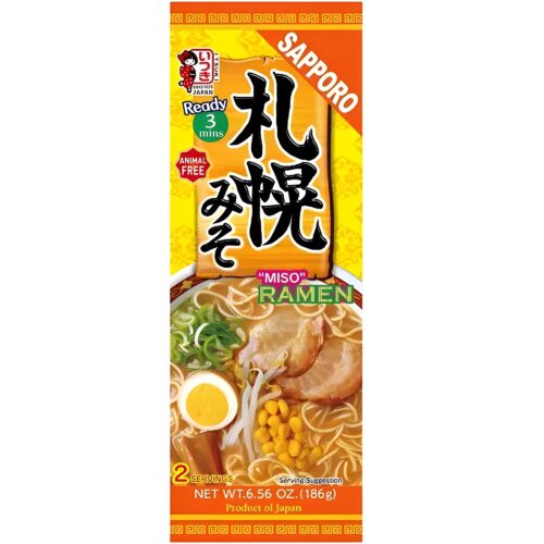 ramen sapporo miso veganes nudelgericht zwei portionen verpackung