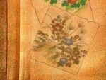 kimono antil kagayaki kin seide motivdetail morning glory