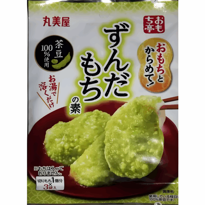 zunda dango edamame sauce verpackung
