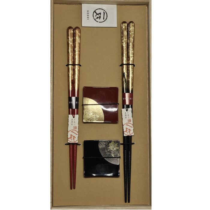 ohashi set akakin und ginkuro in präsentbox