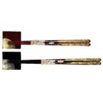 ohashi set akakin und ginkuro mit passenden ablagen