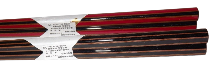 2 Eßstäbchen-Paare Wabisabi Shima 4
