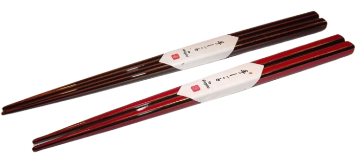 2 Eßstäbchen-Paare Wabisabi Shima 5