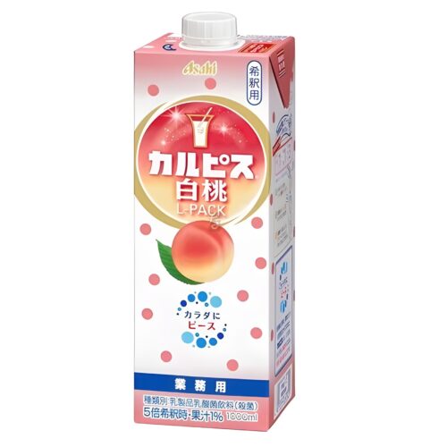 calpis konzentrat weißer pfirsich im tetrapack
