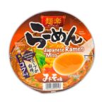 cup ramen hikari miso instant nudeln mit misobrühe von oben
