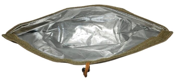 lunchbag tasche acient midori blick auf innenseite leicht geöffnetauf