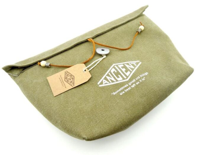 lunchbag tasche acient midori flach geschlossen