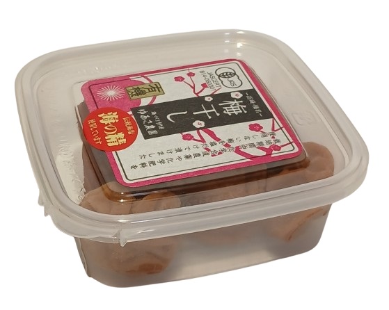 yuki umeboshi salzpflaumen im frischepack von der seite