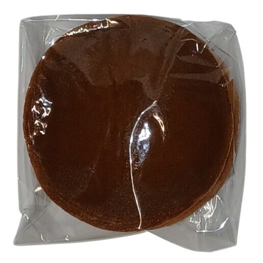 dorayaki custard verpackt von oben