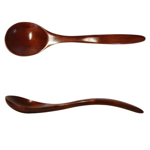 holzlöffel breit 18cm aufsicht und seitenansicht