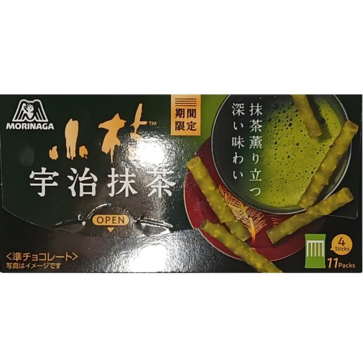 morinaga koeda matcha chocolate sticks