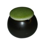 kaiseki mini keramiktöpfchen kuro-midori öffnung