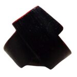 oshiborioki schiffchen scharz rot seitenteil vor kopf nah