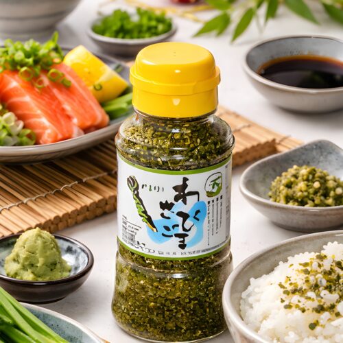 Furikake – gerösteter Sesam mit Wasabi