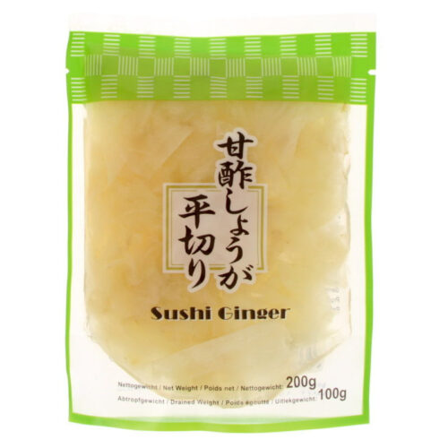 Sushi Gari - süß eingelegter Ingwer 100g
